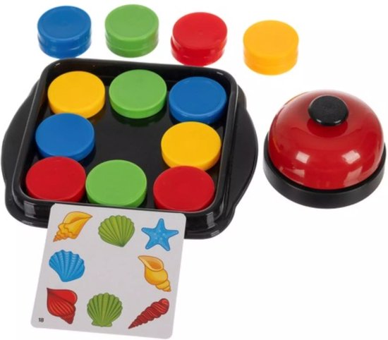 Kruzzel Logisch Denkspel voor Kinderen – Educatief Spel met Patronen en Bel