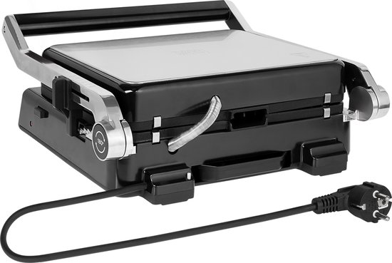 Teesa Contactgrill - Elektrische Grill - 2000W - 7 Posities - LED Display
