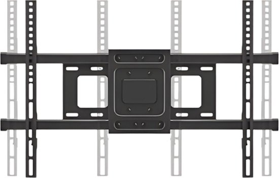 Maclean - TV beugel - max VESA 600x400 - 32-85" - 60kg - horizontale en verticale hoekverstelling - profiel 65-390mm - zwart, MC-789