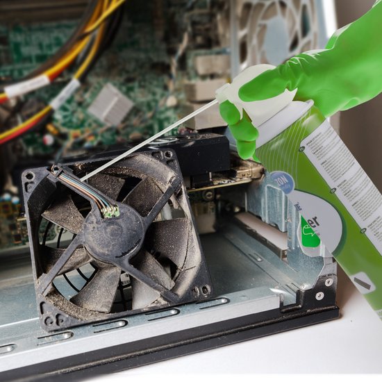 Green Blue Perslucht GB400 400 ml pistoolverstuiver - Kan met een handig pistool - Computerschoonmaakspray