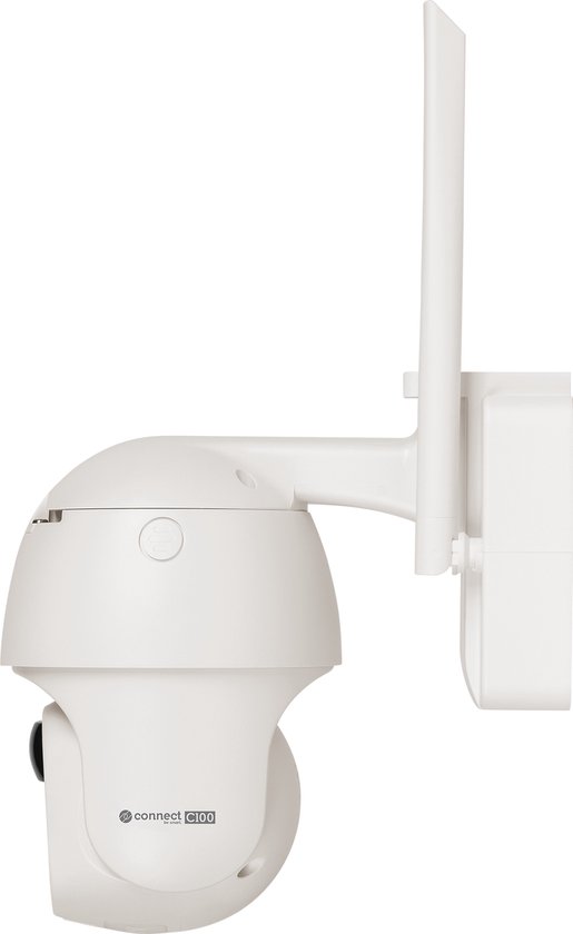 Krüger&Matz Connect C100 - Beveiligingscamera - 4G Zonnepaneel - IP66 - Tweezijdige Communicatie