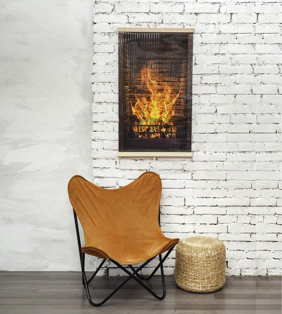 TRIO Infrarood, flexibel verwarmingspaneel met schakelaar - 430W - design 1 haard - afmetingen 100x57cm
