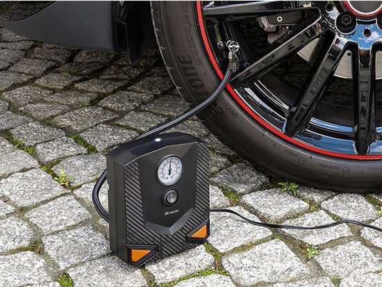 Tracer compressor, voor auto, motor, fiets, bal, 120W, 8 bar, RES-03ML