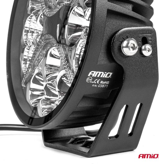 AMiO Krachtige LED-verrijlamp PRO-serie AMiO-03871 Verstraler Spot Robuust Offroad
