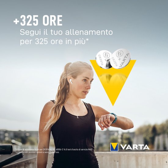 Varta Knoopcel Batterij - Cr 2016 - Lithium Professioneel - 3 Volt