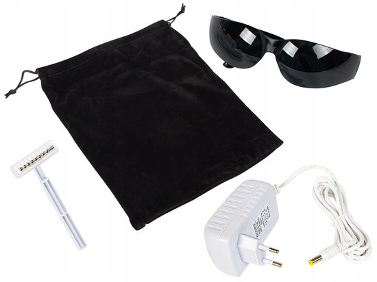 IPL Blow lichtontharingsapparaat, Ice Cool-functie, 9 vermogensniveaus, ingebouwd UV-filter, automatische flitsmodus, langdurige effectiviteit, 44-480#