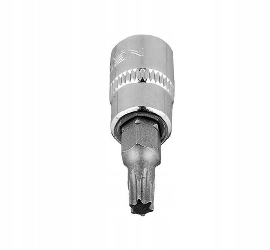 Torx TX25 bit Dop 1/4", kort, 37 mm