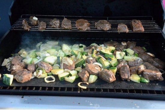 Ruhhy Grillmat Set van 3 - Ideaal voor Grillen en Bakken
