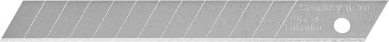 STANLEY Afbreekmesjes 9mm - 10 stuks/dispenser x 10