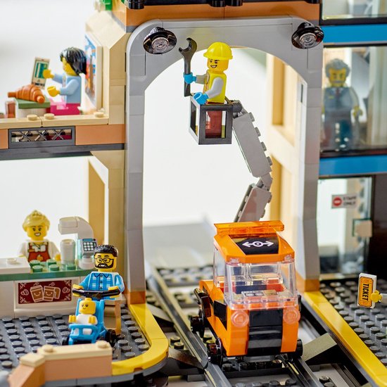 LEGO® City Centraal Station, Bouwspeelgoedset - 60469