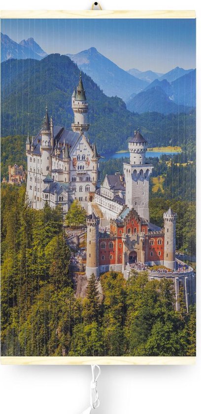 TRIO Infrarood, flexibel verwarmingspaneel TRIO EO400 patroon 9 kasteel - 430W - afmetingen 100x57cm