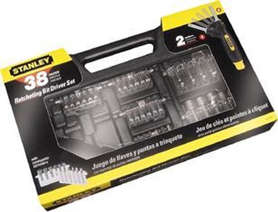 STANLEY 0-63-038 Schroevendraaier - pistoolgreep - 40-delig