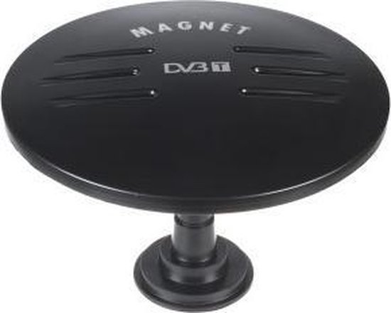 Maclean MCTV-945 omnidirectionele antenne multidirectionele buitenantenne Actieve tv-antenne DVB-T/T2 H.265 HEVC (magneet - 12/24V)