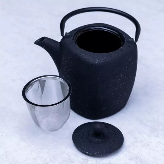 Gietijzeren theefilter 900 ml met filter Kinghoff KH-1818
