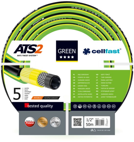 Cellfast - Cellfast - Tuinslang - Green Ats2™ 1/2" - 50 M (CF15-101)