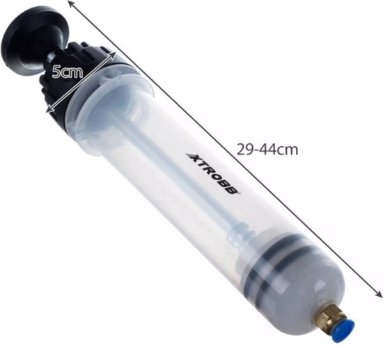 Xtrobb 200ml Olie-/Vloeistofafzuigspuit voor Effectieve Vloeistofextractie
