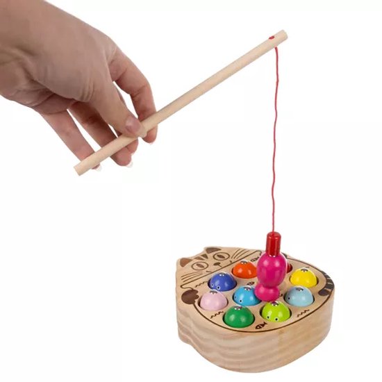 Kruzzel Magnetisch Visspel "Vissen Vangen" - Educatief Speelgoed voor Kinderen