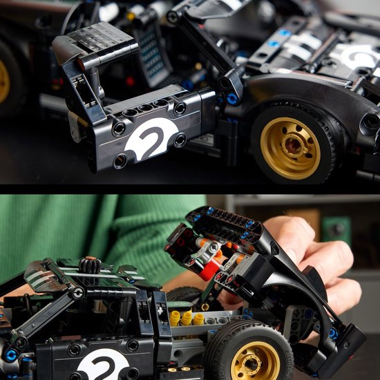 LEGO Technic 1966 Ford GT40 MKII Racewagen - Vintage Auto Bouwpakket voor Volwassenen - 42223