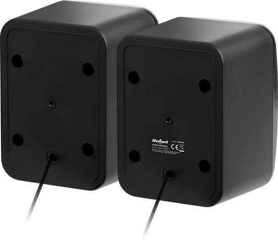 Rebel Comp CS-15 Serie - PC-Speakers - 6W - USB - Klassiek Design