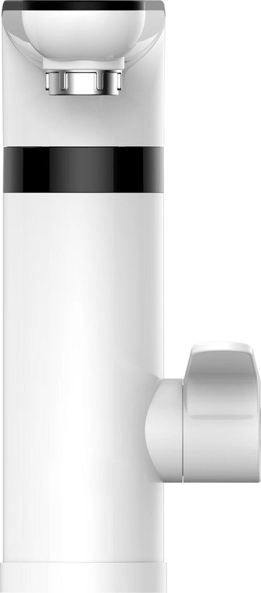 Teesa elektrische kraan met doorstroomverwarmer – warmwaterkraan 3500 W – waterboiler – LED-display – 1,9 l/min – IPX4 – wit