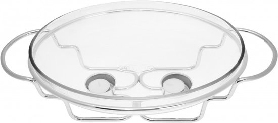 Kinghoff 1411- Warmhoudschaal - Rechaud - rond - 3.2 liter