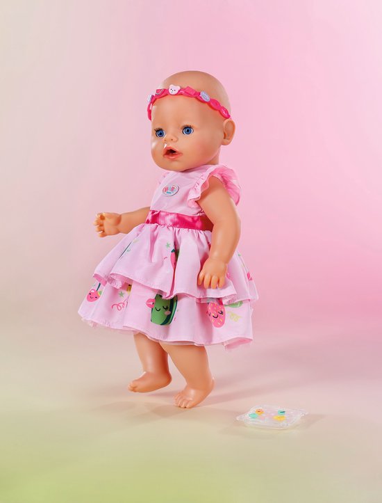 Baby Born - Jurk - 43 cm - Meisje - Roze