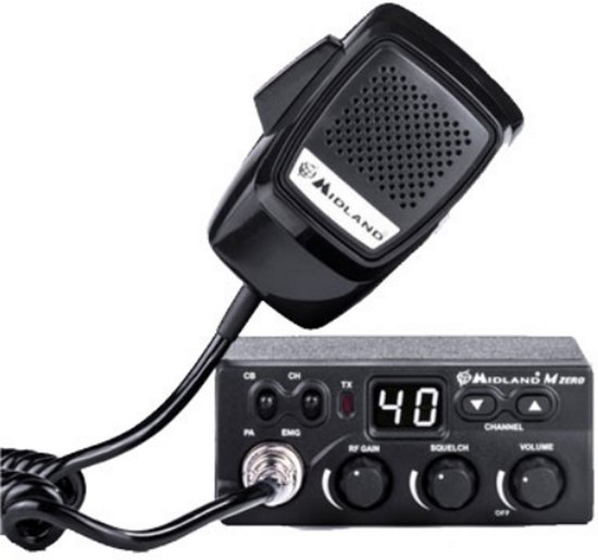 Midland M Zero Plus Station Zwart