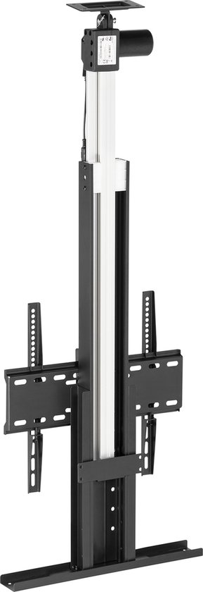 Maclean - TV-beugel - Elektrische plafondverlengbeugel voor TV, 32''-55'', VESA 400x400, max 50kg, MC-976