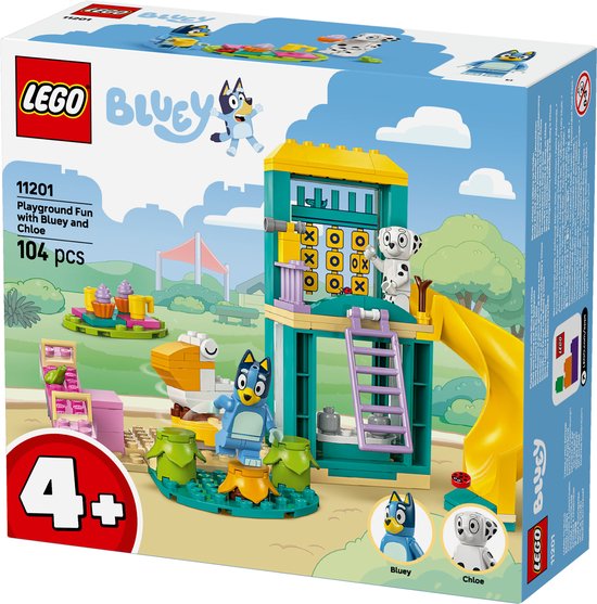 LEGO® Bluey: Bluey en Chloé in de Speeltuin Bouwset - 11201