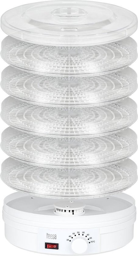 Teesa TSA3030 - Voedseldroger, 5 kg, wit