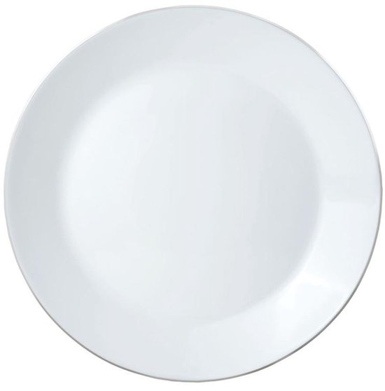 Kinghoff Serviesset – 18 delig Bordenset - Servies 6 persoons -Tijdloze Elegantie met Zilveren Accenten
