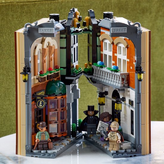 LEGO® Icons Boekensteun: Sherlock Holmes, Bouwset - 10351