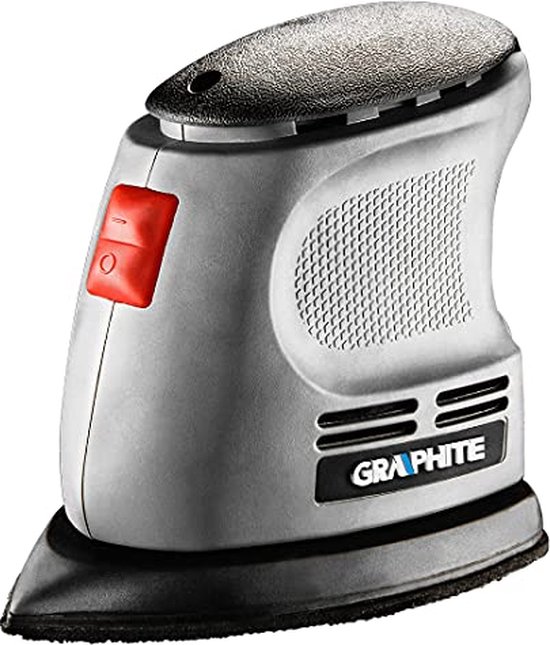 Graphite Mouse Schuurmachine 105w, Hook En Loop Systeem