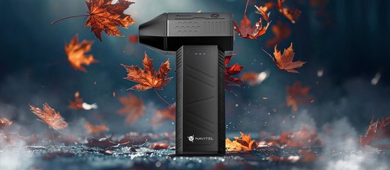 NAVITEL TF3 Turbo Fan: Krachtige Draadloze Bladblazer & Stofzuiger