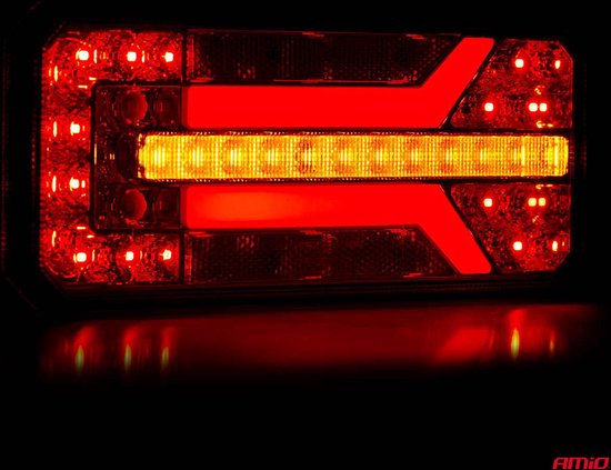 Combinatie LED-achterlicht AMiO RCL-01-LR dynamisch, links