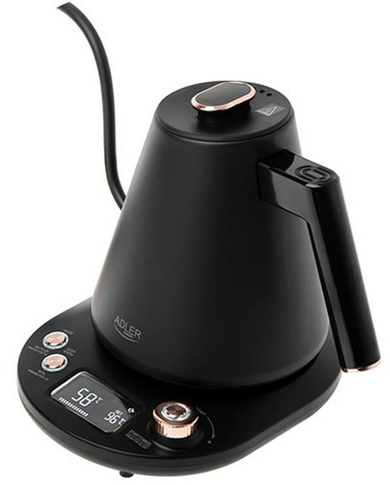 Waterkoker Adler AD 1349 Zwart 1100 W 1 L