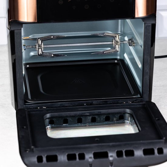 Klausberg KB-7598 - Elektrische Heteluchtfriteuse - 12 Liter - 1800W - Roosterfunctie