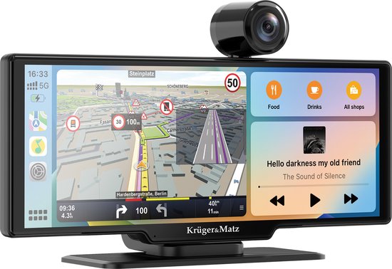 Krüger&Matz Serie - Autoradio - 9-inch Display - Android Auto - Apple CarPlay