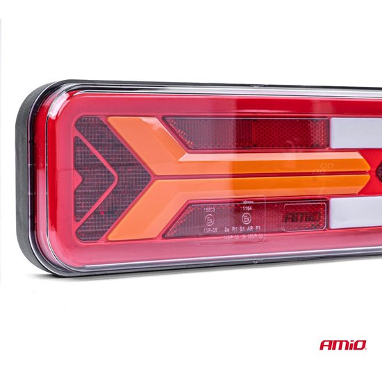 AMiO RCL-09-L Dynamische LED Achterlicht – Links Multifunctionele Vrachtwagenverlichting Aanhanger Bus Achterlamp