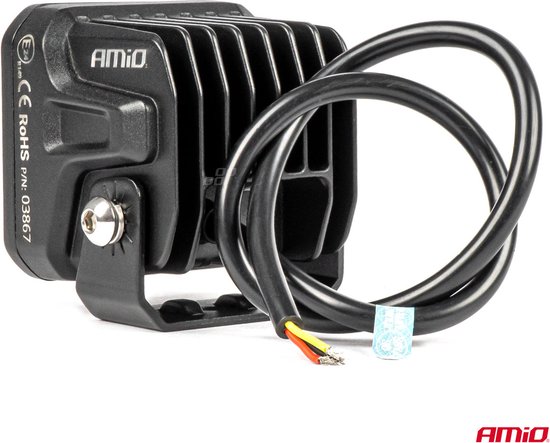 AMiO Krachtige LED-verrijlamp PRO-serie AMiO-03867 Verstraler Spot Robuust Offroad