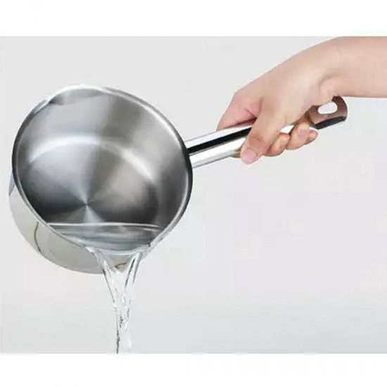 Kinghoff 1124 steelpan - Ø14 cm - rvs - alle warmtebronnen