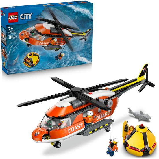 LEGO City Exploration - Kustwacht Helikopter - 60503