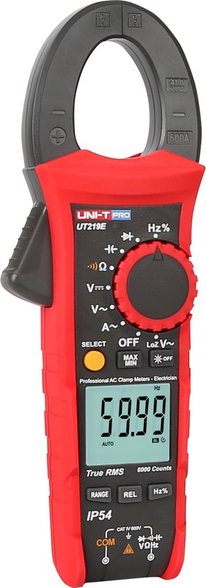UNI-T PRO UT219E - Ampèremeter - 600A - True RMS