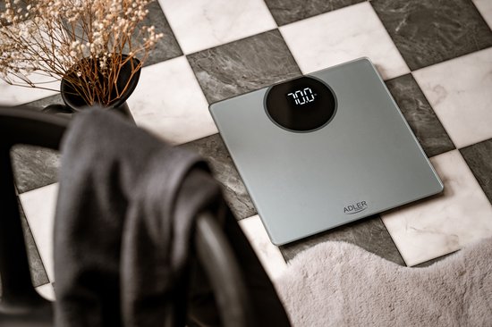 adler AD 8175 - Personenweegschaal - met Led display - 180 kg