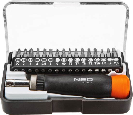 NEO precisie bitset, 5/32 aansluiting, 17 dlg precisie bits