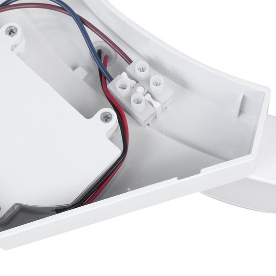 Maclean - LED-lamp met infrarood bewegingssensor/ 800lm 10W IP54 - Wit