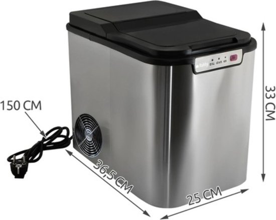 Ruhhy IJsblokjesmachine - Snel IJsblokjes voor Elke Gelegenheid