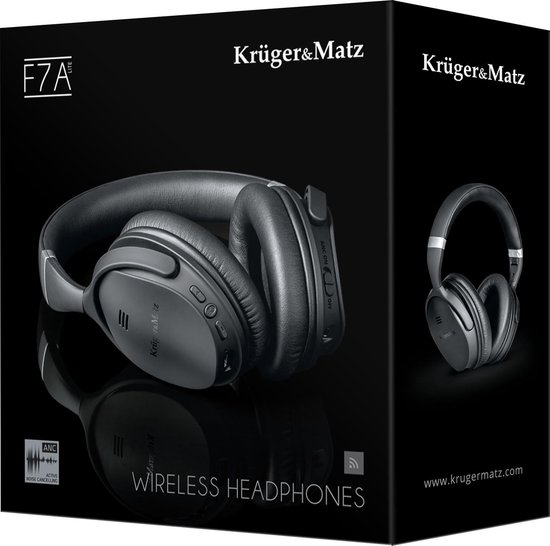 Krüger&Matz KM0655L - Draadloze bluetooth hoofdtelefoon