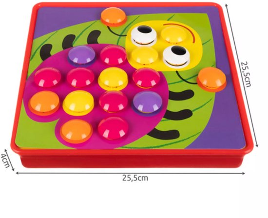 Maaleo Mozaïekpuzzel – Educatief en Creatief Spel voor Kinderen
