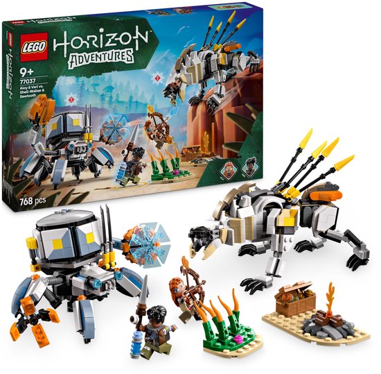 LEGO® Horizon Adventures™ Aloy en Varl vs. Shell-Walker en Sawtooth - 77037